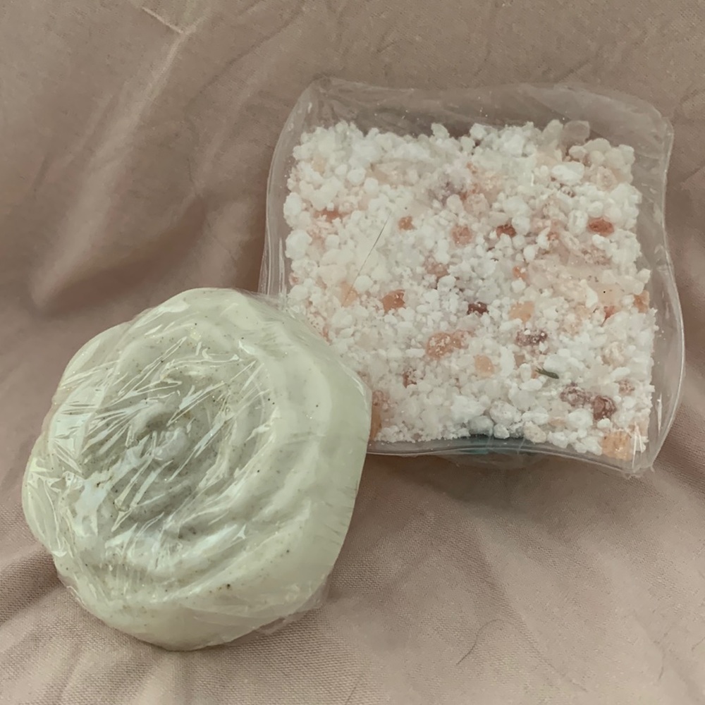 Bath Crystals and Soap